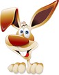 Coniglio Buffo-Funny Rabbit-Vector Coniglio Buffo-Funny Rabbit-Vector