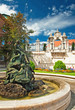 Castle of Buda in Budapest at summer