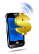 Pay by Mobile, Cell Smart Phone Dollar Pay by Mobile, Cell Smart Phone Dollar