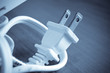 Electrical outlet and plug