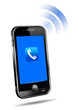 Vektor: Cell Smart Phone Ringing Mobile Cell Smart Phone Ringing Mobile