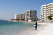 Woman On Destin Beach
