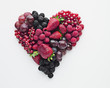 Fruit forming heart-shape