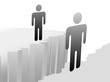 People connect across gap separation problem