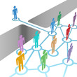 Bridge to join diverse network merger membership
