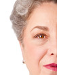 Photo: Watchful senior eye of experience Watchful senior eye of experience