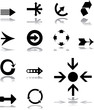 Set icons - 200. Arrows Set icons - 200. Arrows