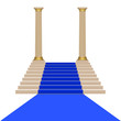 Voie royale en bleu