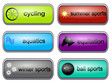 Vektor: web icons sports web icons sports