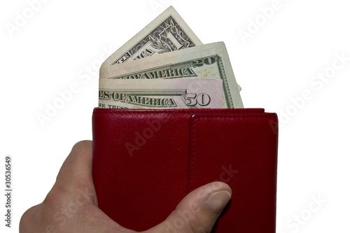 Photo: Wallet US dollar Wallet US dollar