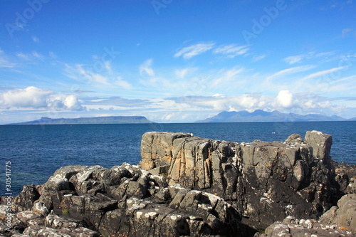 Photo: The Small Isles from Mallaig. The Small Isles from Mallaig.