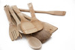 mestoli di legno