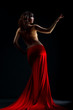 The girl in the red The girl in the red