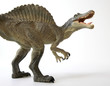 A Spinosaurus Dinosaur with Gaping Jaws Full of Sharp Teeth A Spinosaurus Dinosaur with Gaping Jaws Full of Sharp Teeth
