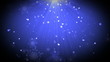 Christmas Snow Flakes Blue