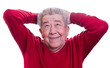 Foto: Senior ist zufrieden Senior ist zufrieden