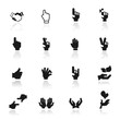 Icon set  hands
