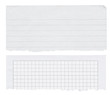 two paper banners isolated on white two paper banners isolated on white