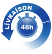 livraison 48h sur vignette fléchée bleue
