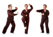 Photo: Senior woman doing Tai Chi Yoga exercise Senior woman doing Tai Chi Yoga exercise