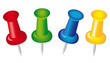 Farbige Pins