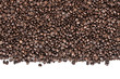 Coffee beans on white Background