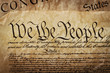 Close-up of the U.S. Constitution