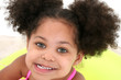 Beautiful Young Girl Close-Up Playing In Sand
