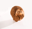 Toy hedgehog made with clay Toy hedgehog made with clay