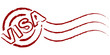 visa stamp