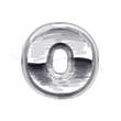 3d metal letters sketch - O. Eps10