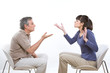 Couple arguing