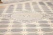 ancient floor with mosaics