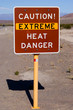 Death Valley Warning
