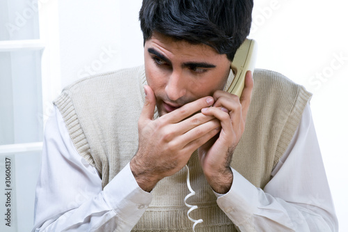 Photo: Having a phone call at work Having a phone call at work