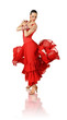 Latino dancer in action Latino dancer in action