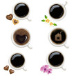 Collection Of Cups From Coffee