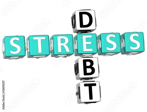 Illustration: Stress Debt Crossword Stress Debt Crossword