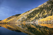 Photo: "Autumn leaves on trees on hillside near Crystal Lake, Ouray, Colorado, United States" "Autumn leaves on trees on hillside near Crystal Lake, Ouray, Colorado, United States"