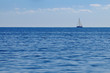 Photo: Sailing across water expanse Sailing across water expanse
