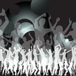 Dancing silhouette Dancing silhouette