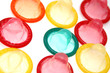 Preservativos de colores