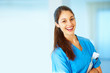 Friendly female doctor