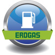 Button - Kraftstoff - Erdgas - blau