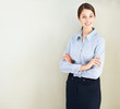 Pretty business woman