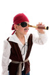 Pirate looking through scope Pirate looking through scope