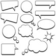 Sprechblasen Comic