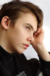 Pimples skin
