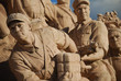 The part of the stone statues in the Tian'an Men square. The part of the stone statues in the Tian'an Men square.