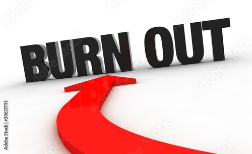 Illustration: burn out burn out